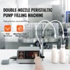 VEVOR Liquid Filling Machine, 5-650ml Filling Capacity, Automatic Bottle Filler Machine, Bottling Machine Peristaltic Pump Digital Control, Silver - 3 of 4