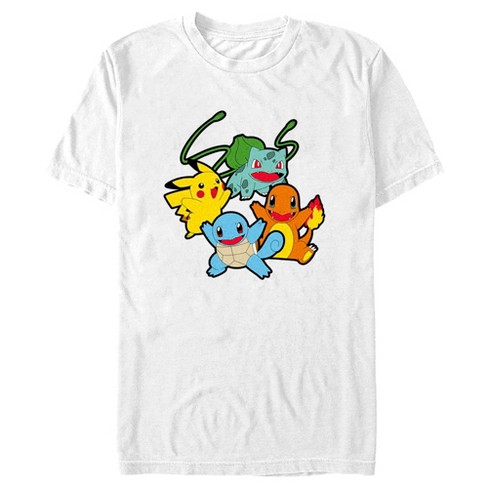 POKEMON Blue Gotta Catch 'Em All T-Shirt YLarge Pikachu With Characters  T-Shirt