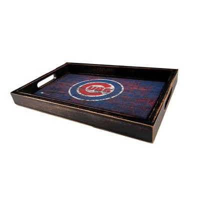 MLB Chicago Cubs Distressed Tray