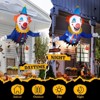 Karl Home 3.3 FT Halloween Inflatable Clown Broke Out from Window Outdoor Decorations - 2 of 4