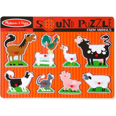 melissa and doug animal sound puzzle