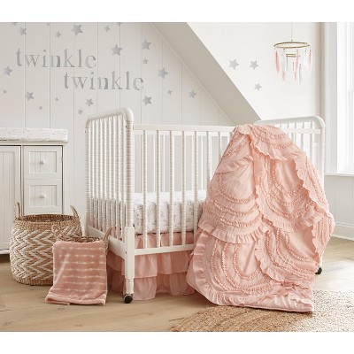 Skylar Blush 4-Piece Crib Bedding Set - Levtex Baby