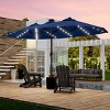 SEVOBAL Patio Umbrellas Outdoor Market Extra Large, Crank Handle for Deck, Lawn, Backyard, Sun Shade - 3 of 4