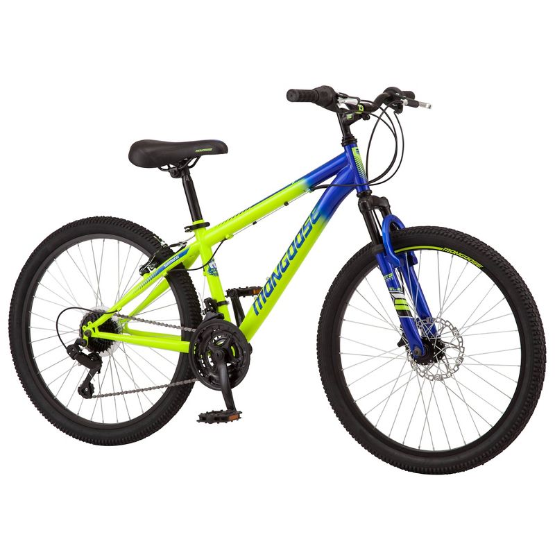 Mongoose Scepter 24&#34; Mountain Bike - Green/Blue, 2 of 10