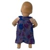 Doll Clothes Superstore Purple Dress Fits 15-16 Inch Baby Dolls - 4 of 4