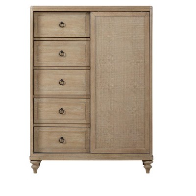5 Drawer Door Chest Sand Finish