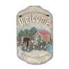 ChicFurnit Wall Art Buggy Resin Slate Plaque Welcome Sign for Porch Decor, Multicolor, 13"*1"*7.75" - 2 of 4