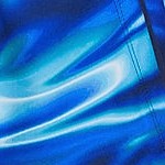electric blue multi/swirl