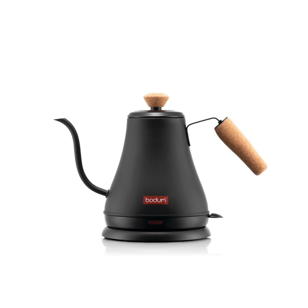 Bodum 27oz Melior Goose Neck Electric Water Kettle Matte Black