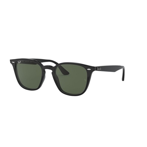 Ray-ban Rb4258 50mm Gender Neutral Square Sunglasses Green Classic Lens :  Target