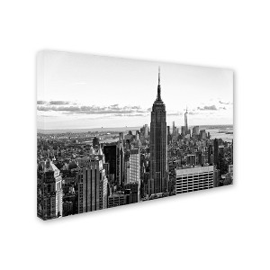 Trademark Fine Art-Philippe Hugonnard 'New York Cityscape' Matted Framed Art - 1 of 4