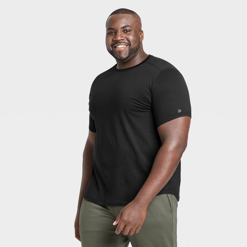 Men's Short Sleeve Soft Stretch T-Shirt - All In Motion™, 4 of 11
