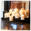 9 Candle Candelabra - Matte Black - Aiden Lane - image 2 of 3
