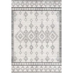 Nuloom Bonny Diamond Striped Pet Friendly Machine Washable Area Rug - 1 of 4