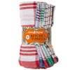 The Lakeside Collection Assorted Color Kitchen Towels - Crosshatch Plaid Patterned Towels - Set of 10 - 2 of 4
