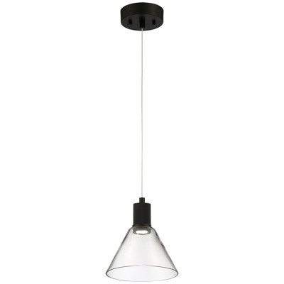 Access Lighting Port Nine 1 - Light Pendant in  Matte Black