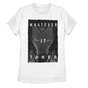 Women's Marvel Avengers: Endgame Iron Man Whatever It Takes T-Shirt - 1 of 4