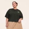 Women's Graphic Print Short Sleeve T-Shirt - Woolrich x Target Olive Green - 2 of 4