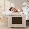 Vipbear 3 in 1 Sofa Bed,65.5 Inch Convertible Pull Out Couch,Loveseat Sleeper Sofa with Cup Holders/USB,Comfy Sofa Couches for Living Room,Bedroom - 4 of 4