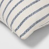 Oversized Cotton Striped Square Throw Pillow - Threshold™ - 4 of 4