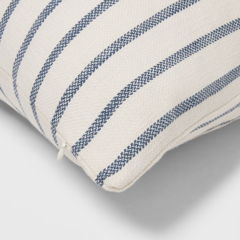 Oversized Cotton Striped Square Throw Pillow - Threshold™, 4 of 11