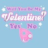 Boy's Ouija Will You Be My Valentine? Yes or No? T-Shirt - 2 of 4