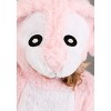 HalloweenCostumes.com Girl's Fluffy Pink Bunny Toddler Costume - 2 of 4