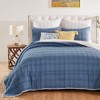 Greenland Home Fashions Portofino 3-Piece Full/Queen Quilt Set, 90x90 Inch - 2 of 4