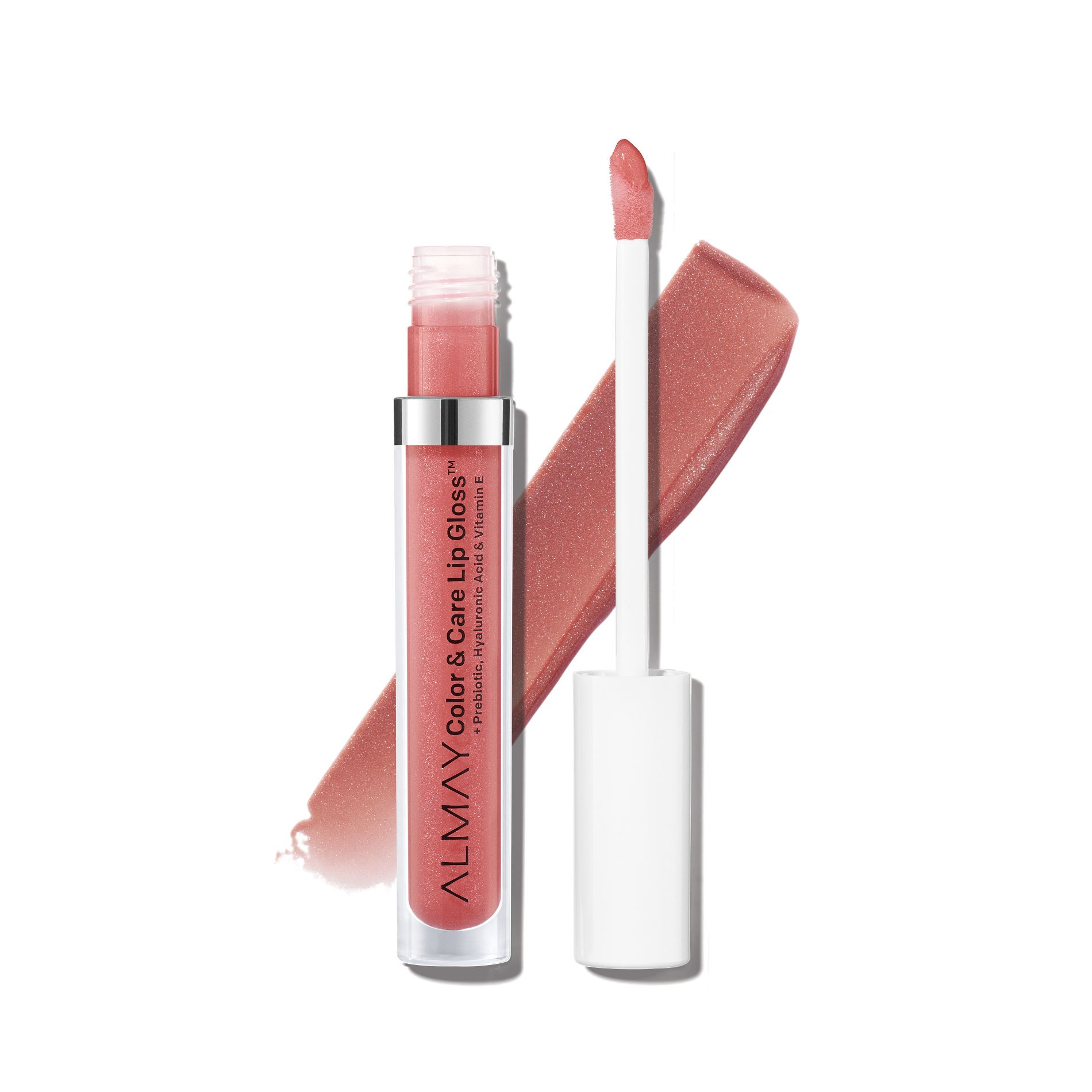 Almay Color & Care Hydrating Hypoallergenic Lip Gloss - 200 Rose Glow - 0.1 fl oz