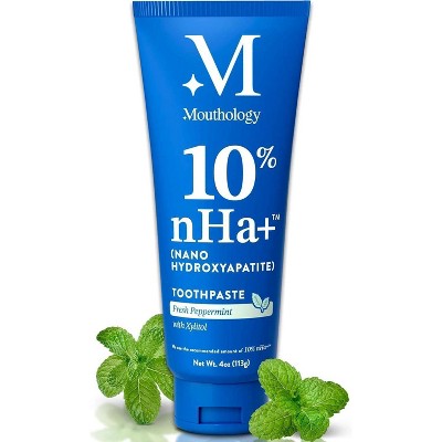 Mouthology 10% Nano Hydroxyapatite Toothpaste - 4oz