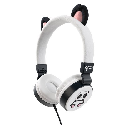 Planet Buddies Panda Furry Wired Headphones V2