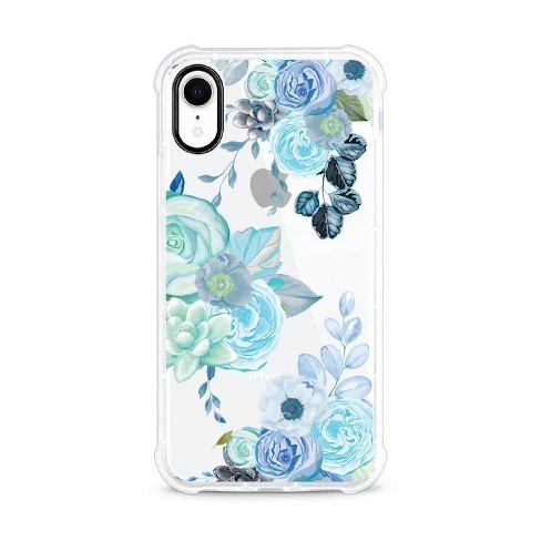 iphone xr case blue flowers iphone xr case blue flowers