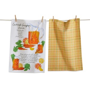tagltd Carrot Ginger Juice Recipe Dt Set Of 2 - 1 of 1