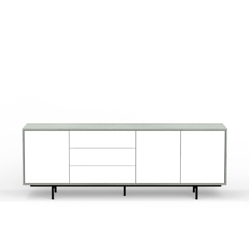 Glenwillow Home Atlas 78" x 28" Highboy Modern TV Stand Cabinet And Sideboard, 4 of 9