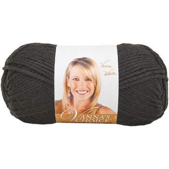 Bernat Softee Cotton Black Yarn - 3 Pack of 120g/4.25oz - Nylon - 3 DK  (Light) - 254 Yards - Knitting/Crochet