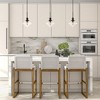Hudson and Canal 8" Wide Pendant with Glass Shade - 3 of 4