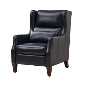Roger Genuine Leather Armchair| HULALA HOME - 1 of 4