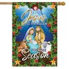 Briarwood Lane Jesus is the Reason Christmas House Flag Religious - 2 of 4