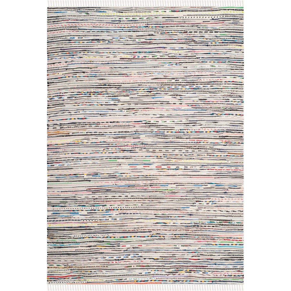 6'x9' Spacedye Design Woven Area Rug Ivory - Safavieh