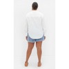 Women's Plus Size Rosabella Shirt - ivory | CITY CHIC - 3 of 4