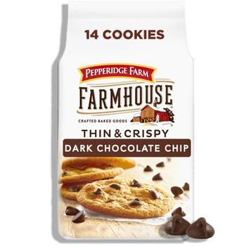 Pepperidge Farm Farmhouse Thin & Crispy Dark Chocolate Chip Cookies - 6.9oz