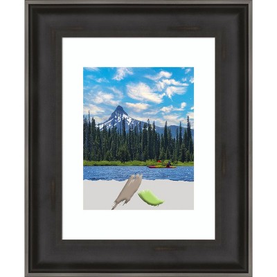 Amanti Art Allure Charcoal Wood Picture Frame