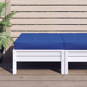 vidaXL Pallet Cushion Blue Oxford Fabric - 1 of 4