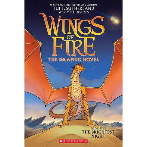 The Brightest Night (Wings of Fire Graphic Novel #5): A Graphix Book - (Wings of Fire Graphix) by Tui T Sutherland - image 1 of 1
