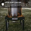 GasOne Outdoor Cooker with High Pressure Steel Braided Hose Propane Burner Camp Stove,  B-5200K - 2 of 4