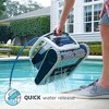 Dolphin Explorer E70 Wi-Fi Robotic Pool Cleaner with Caddy, Multi-Layer Filters, for Inground Pools up to 50 FT - 4 of 4