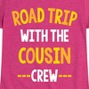 Girls' - Instant Message - Road Trip With The Cousin Crew Fitted Short Sleeve Graphic T-Shirt - 2 of 4