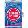 Trends International NBA Detroit Pistons - Logo 17 Unframed Wall Poster Prints - image 3 of 4