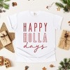 Simply Sage Market Women's Happy Holla Days Short Sleeve Garment Dyed Tee - 3 of 4