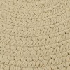 Colonial Mills Boca Raton - Linen 5 Ft x7 Ft Oval Rug Indoor/Outdoor 100% Polypropylene - 3 of 4